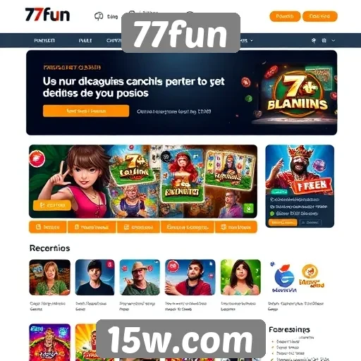 Acessibilidade do site 77fun para jogadores novatos
